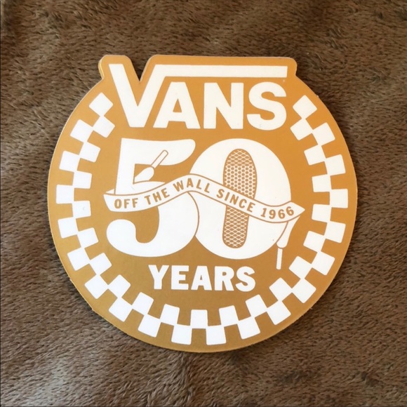 Vans Accessories - VANS OFF THE WALL 50 YEAR ANNIVERSARY STICKER